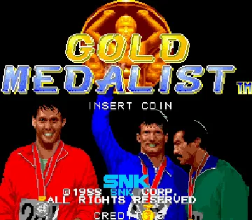 Gold Medalist screen shot title